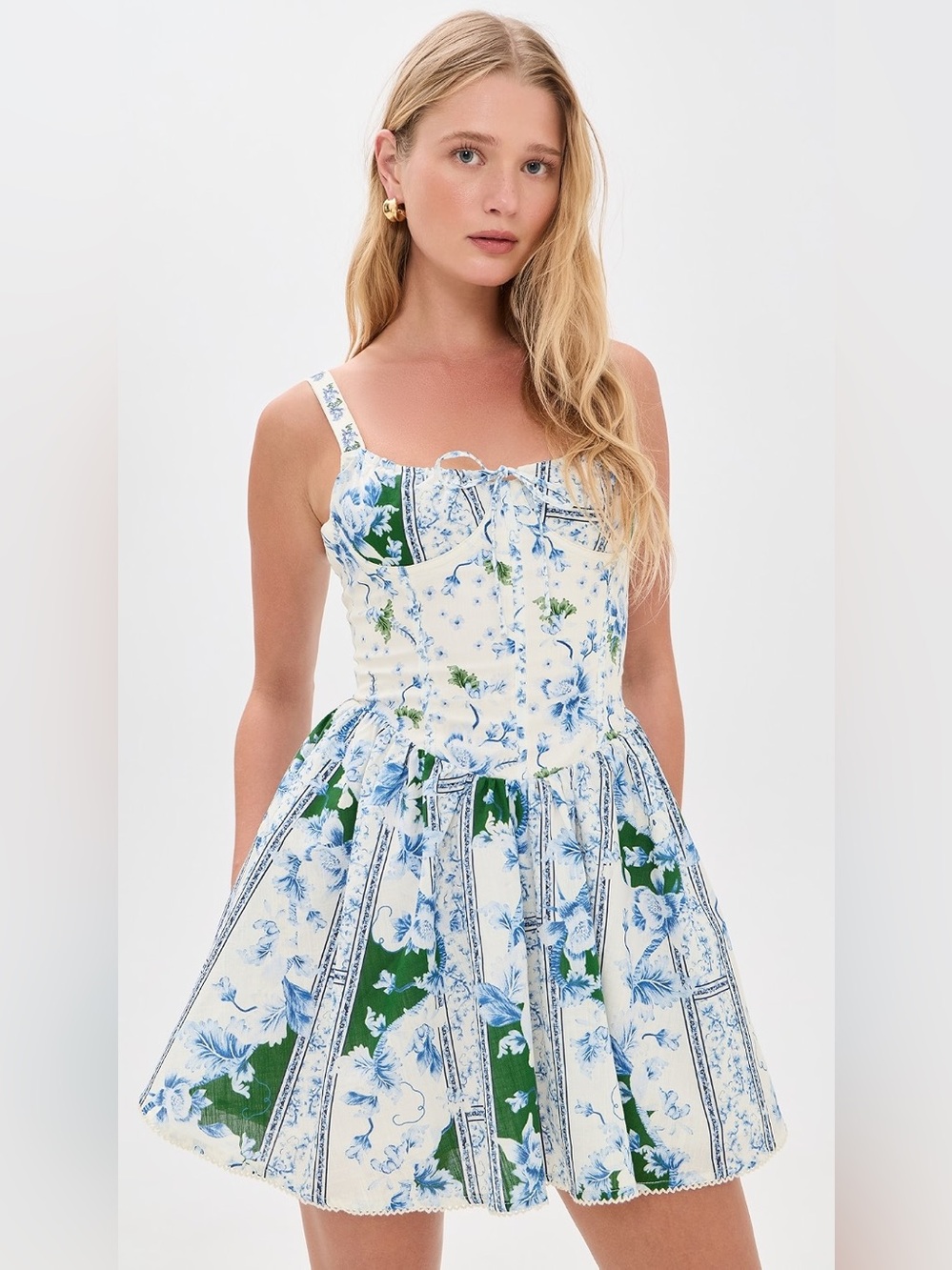 Agua Bendita Spring Ivy Underwire Mini Dress